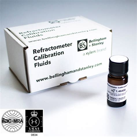 calibration fluid for refractometer